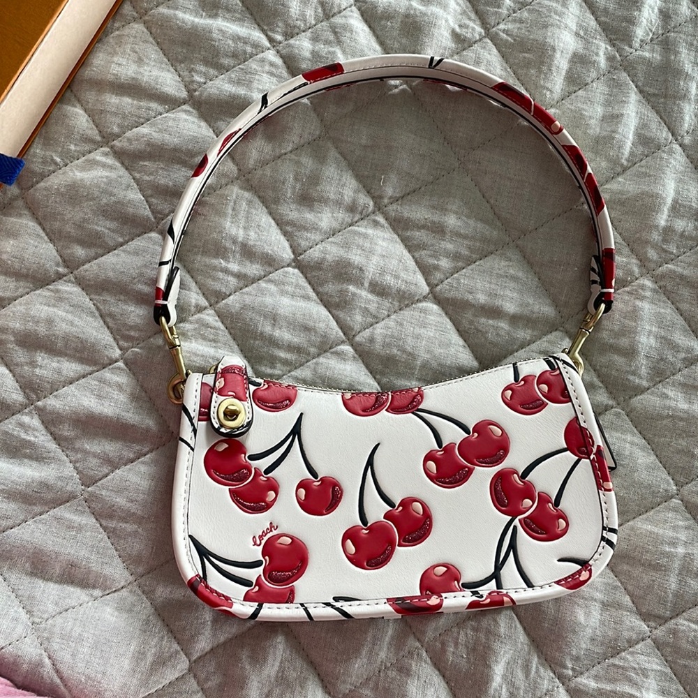 Coach Swinger 20 With Cherry Print SOLD OUT everywhere!